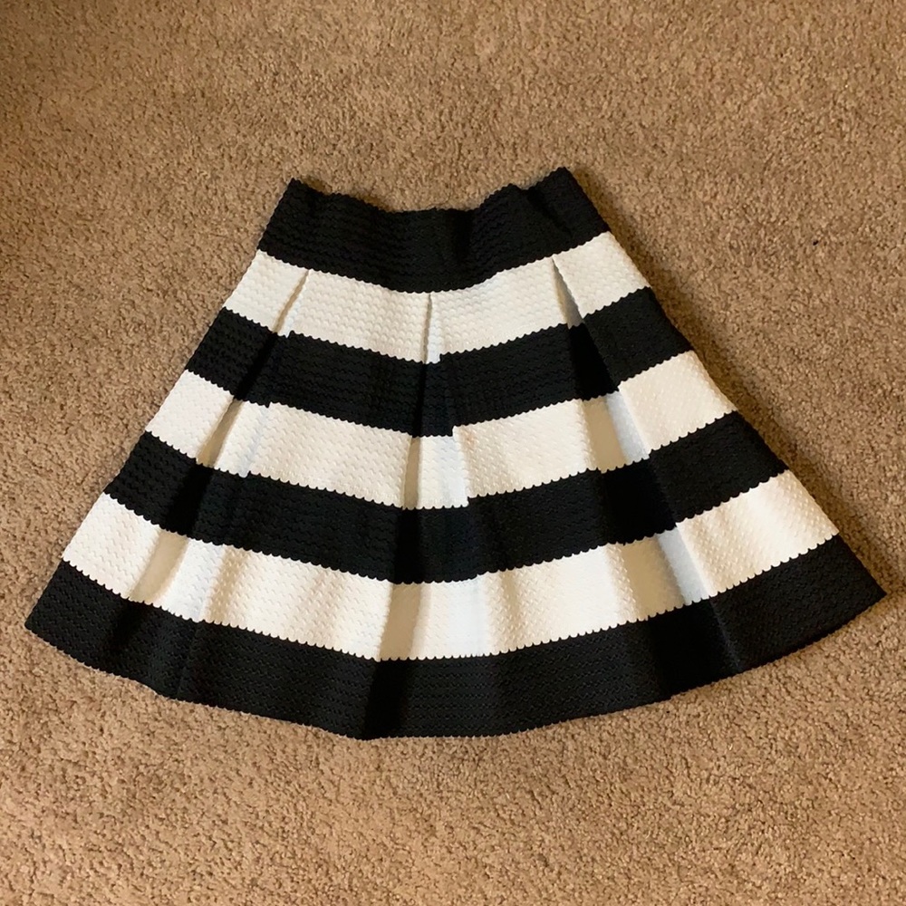 Monochrome Flare Skirt. New never worn